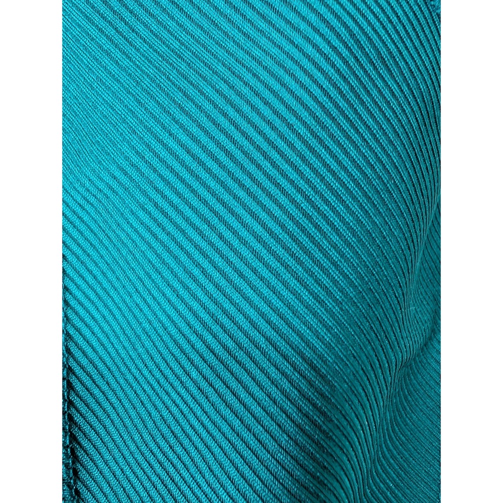 Xersion Womens Ankle Leggings Teal Green High Waist Ribbed Pockets Size 7/8 - Picture 2 of 9